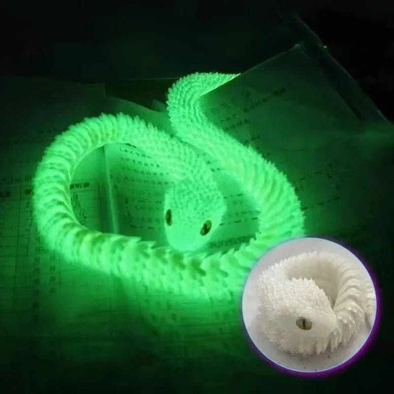 3D Printed Movable Joint Snake Fidget Toy - Fav Fidgets