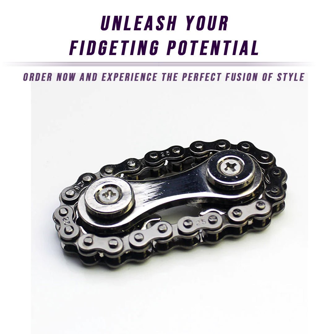 Bike Chain Gear Spinner - Fav Fidgets