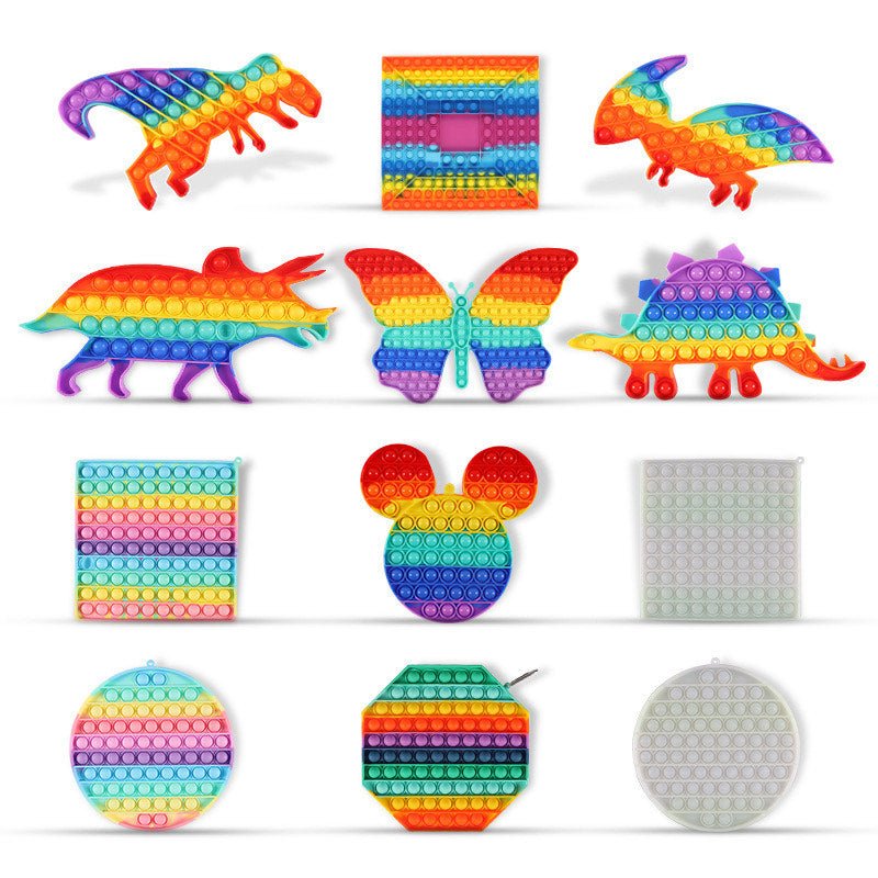 Jumbo Push Pop Fidget Toy - Fidget Sensory Toys - Animals - Fav Fidgets