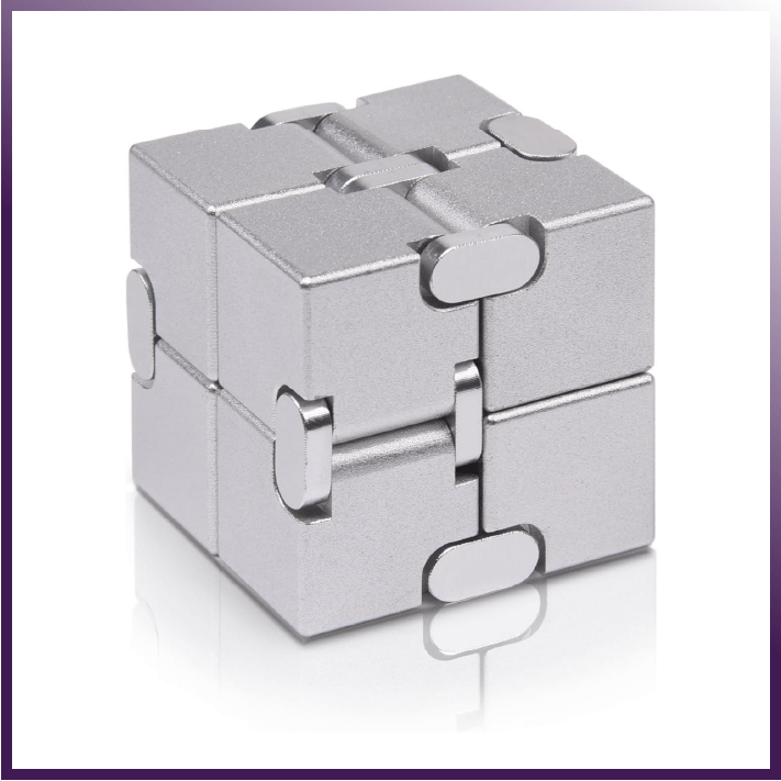 Metal Infinitive Cube - Fav Fidgets