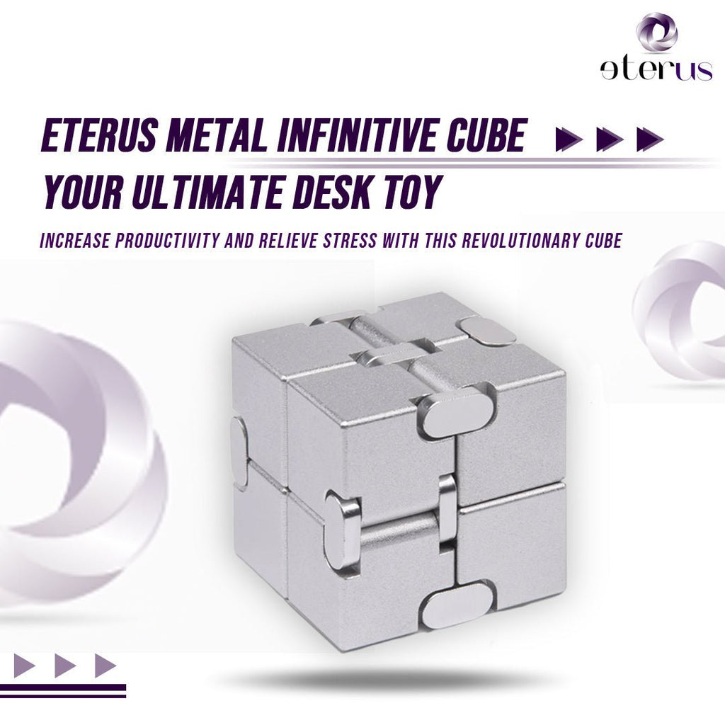 Metal Infinitive Cube - Fav Fidgets
