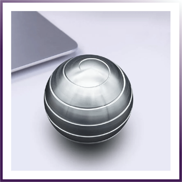 Rotating Desktop Spinning Ball - Fav Fidgets