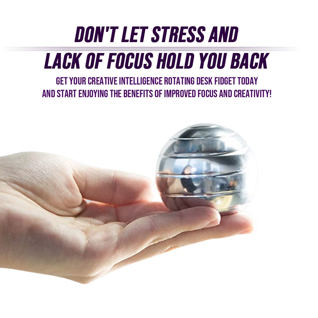 Rotating Desktop Spinning Ball - Fav Fidgets